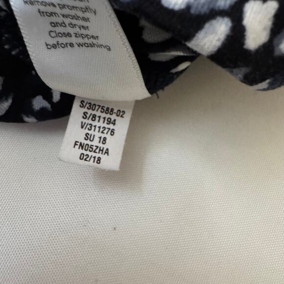 Athleta Spotty Up for Anything Crop High Rise Tight Leggings Navy Size S - Picture 5 of 10